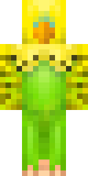 Golden Leopard Onesie Minecraft skin