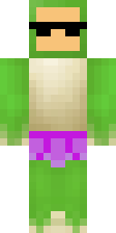 Purple Frog Prince Minecraft skin