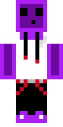 Purple Enderman Hoodie Minecraft skin