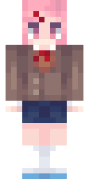 Sakura School Girl Minecraft skin
