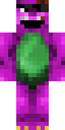 Purple Dino Minecraft skin