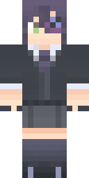 Emo Schoolgirl Anime Minecraft skin