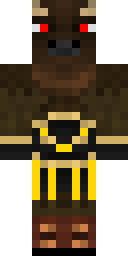 Fierce Werewolf Beast Minecraft skin
