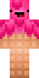 Pink Frosted Cupcake Minecraft skin