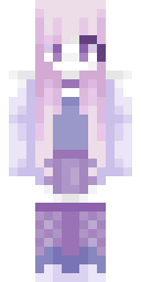 Pastel Lilac Maiden Minecraft skin