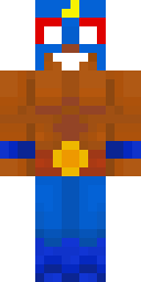 Orange Fox Spirit Minecraft skin