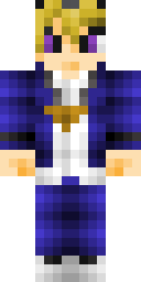 Royal Violet Prince Minecraft skin
