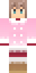 Pink Sailor Girl Minecraft skin