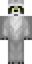 Gray Wolf Spirit Minecraft skin
