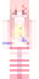 Pastel Pink Angel Minecraft skin