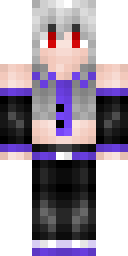 Silver Angel Girl Minecraft skin
