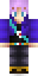 Violet Neon Rogue Minecraft skin