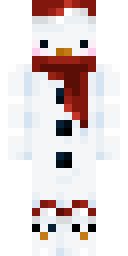 Frosty Snowman Doctor Minecraft skin