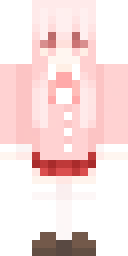 Pastel Pink Pajamas Minecraft skin