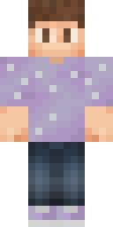 Lavender Speckle Boy Minecraft skin