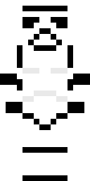 Galactic Stormtrooper Minecraft skin