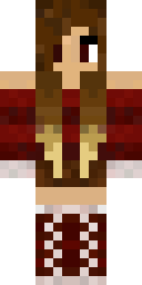 Autumn Braid Girl Minecraft skin