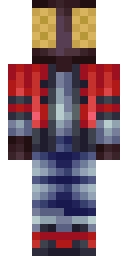 Cracked Cyborg Menace Minecraft skin