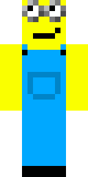Blue Overall Minion Minecraft skin