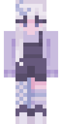 Pastel Lilac Dreamer Minecraft skin