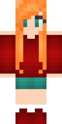 Ginger Braid Girl Minecraft skin
