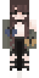 Dark Academia Rogue Minecraft skin