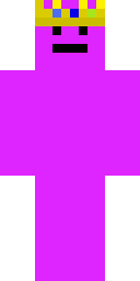 Purple Slime King Minecraft skin