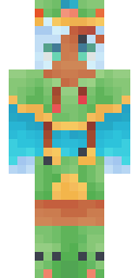 Emerald Totem Guardian Minecraft skin
