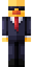 Duck Head Businessman Minecraft skin