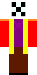 Checkered Royal Robe Minecraft skin
