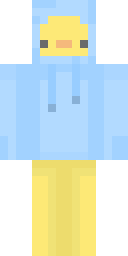 Yellow Duck Onesie Minecraft skin