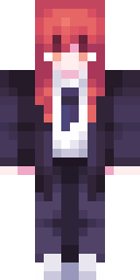 Crimson Horror Girl Minecraft skin
