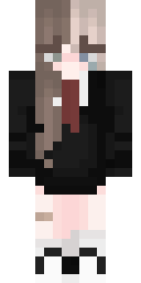 Gothic School Girl Minecraft skin