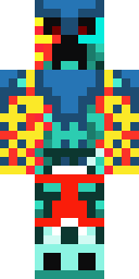 Molten Rune Mage Minecraft skin