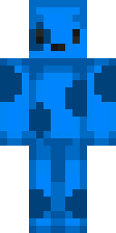 Azure Slime Creature Minecraft skin