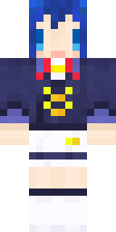 Navy Sailor Anime Girl Minecraft skin