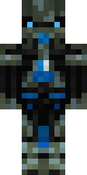Frost Steel Warrior Minecraft skin