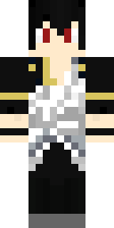 Raven Formal Anime Minecraft skin