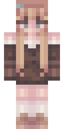 Soft Pink Sweetheart Minecraft skin
