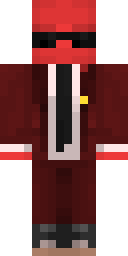 Red Jacket Slick Minecraft skin