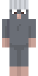 Gray Wanderer Minecraft skin