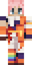Koi Kimono Girl Minecraft skin