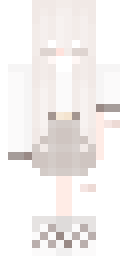 Ghostly White Spirit Minecraft skin