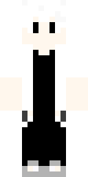 Monochrome Hooded Cat Minecraft skin