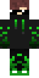 Toxic Creeper Ninja Minecraft skin