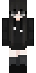 Emo Skirt Girl Minecraft skin