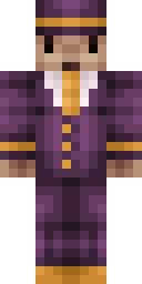 Purple Pinstripe Boss Minecraft skin