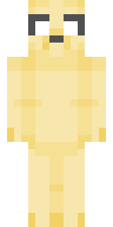 Golden Fuzzy Onesie Minecraft skin