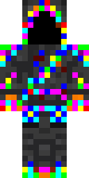 Galaxy Confetti Reaper Minecraft skin