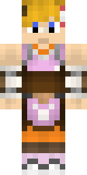 Pink Apron Girl Minecraft skin